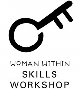 Woman Within program icon - skills workshop - black - rgb