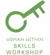 Woman Within program icon - skills workshop - green - rgb