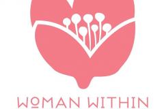 Woman Within program icon - open circles - pink - rgb